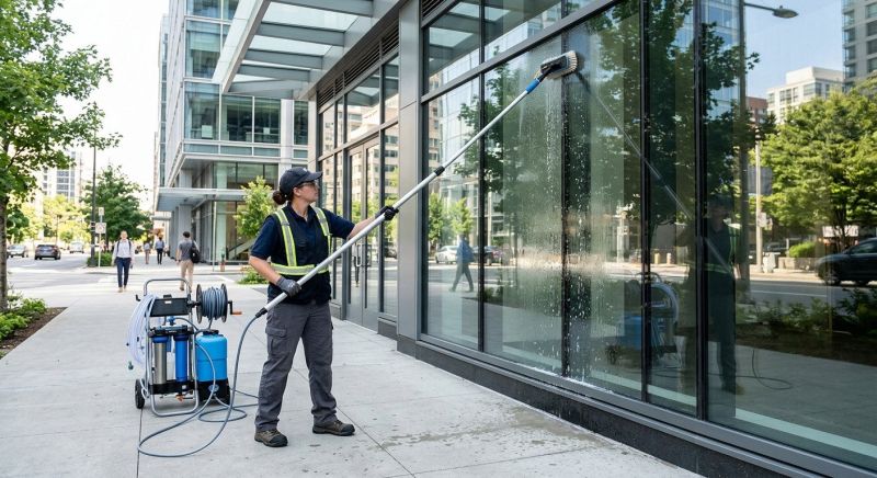 Commercial Window Cleaning in Denver County, CO