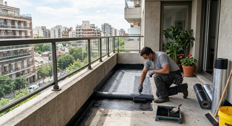 Balcony Waterproofing in Alpharetta, GA