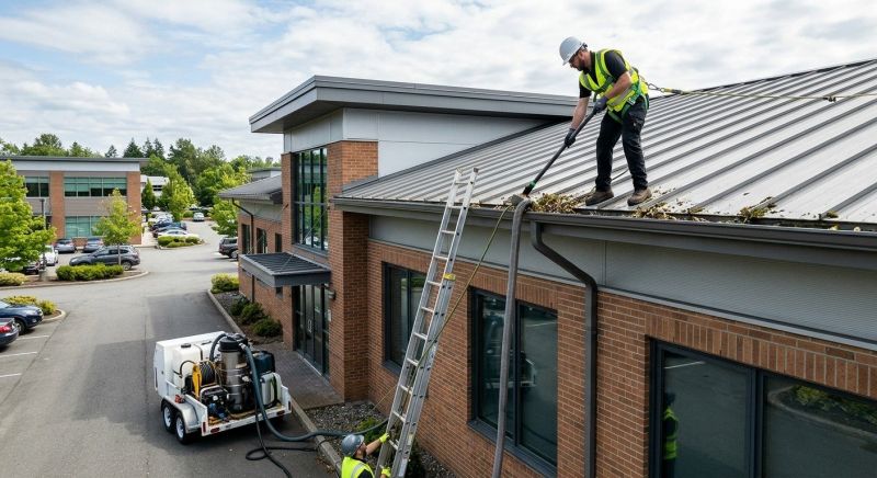 Commercial Gutter Cleaning in Denver County, CO