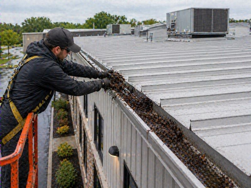 Commercial Gutter Maintenance in Denver County, CO