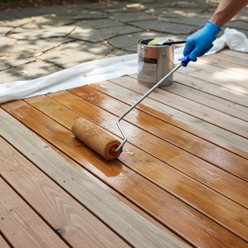 Concrete Deck Sealing in Gig Harbor, WA