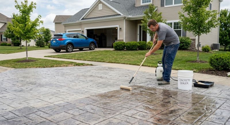 Concrete Driveway Sealing in Seattle, WA