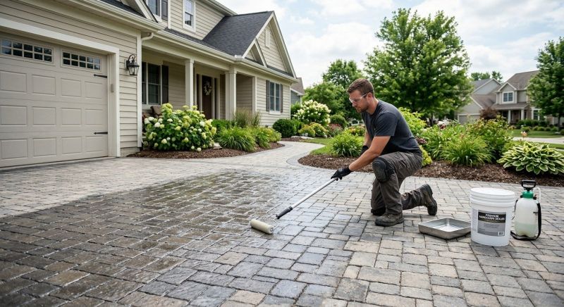 Concrete Walkway Sealing in Redmond, WA