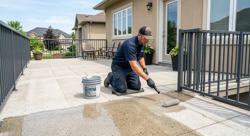 Courtyard Sealing in Kansas City, KS