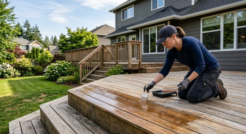 Deck Waterproofing in Puyallup, WA