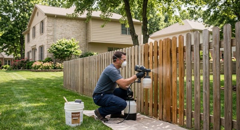 Fence Sealing in Seattle, WA