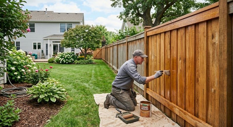 Fence Sealing in Seattle, WA