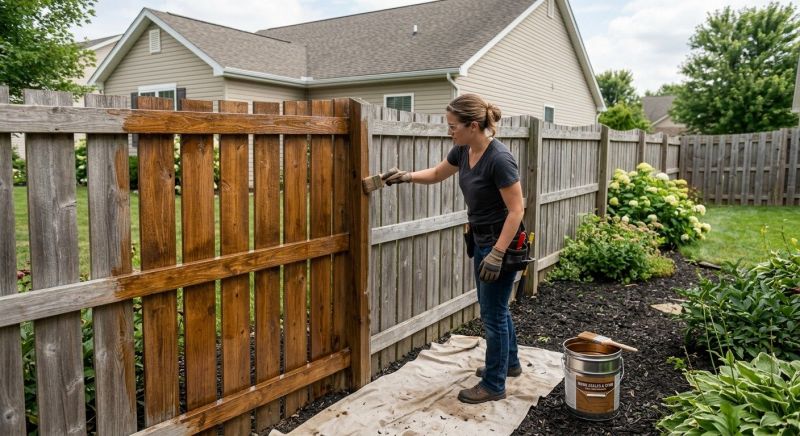 Fence Sealing in Redmond, WA