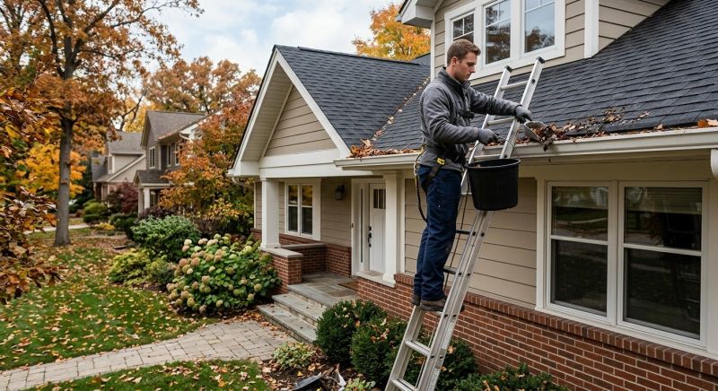 Garage Gutter Cleaning in Rochester, NY