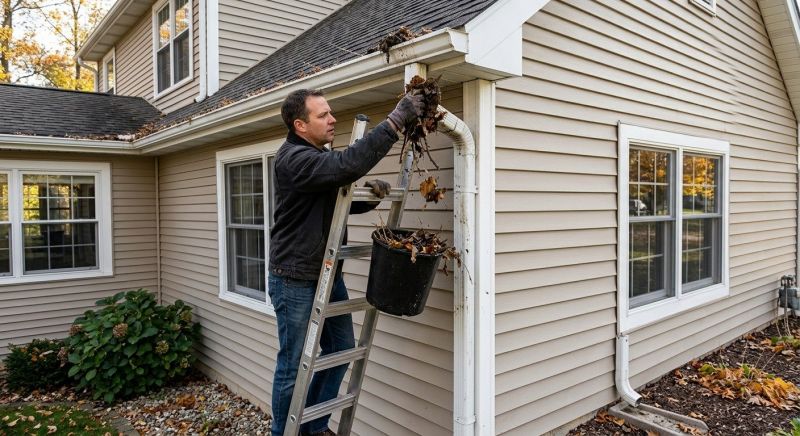 Gutter Blockage Removal in Richmond, VA