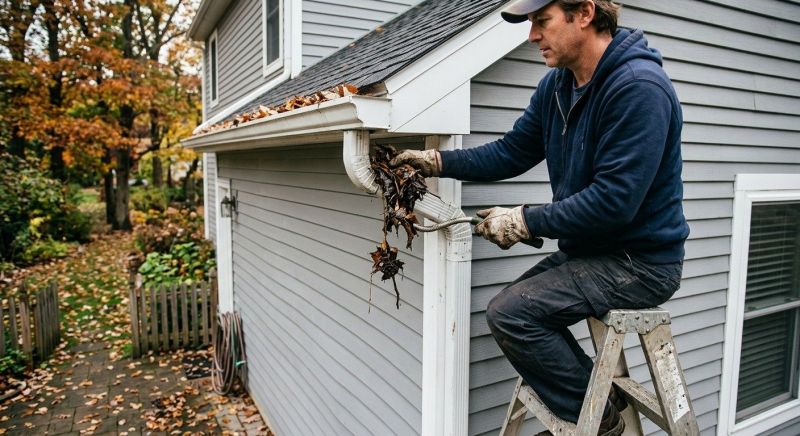 Gutter Downspout Unclogging in Longmont, CO
