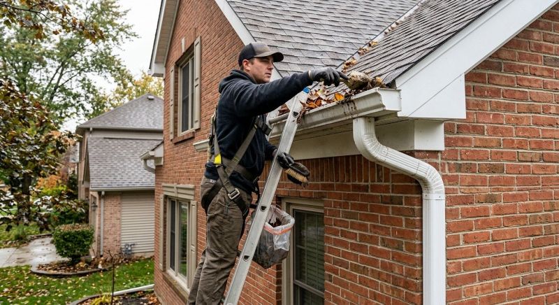 Gutter Downspout Unclogging in Pittsburgh, PA