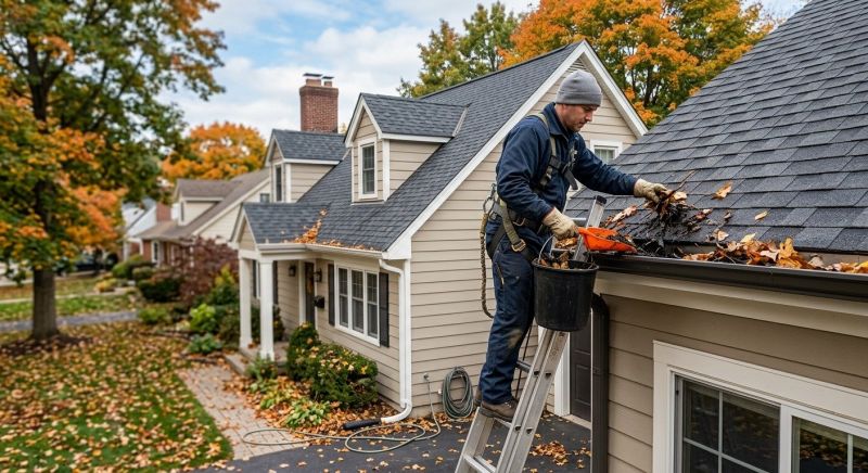 Gutter Leaf Clearing in Frederick, MD