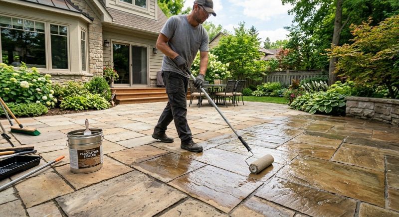 Hardscape Sealing in Renton, WA