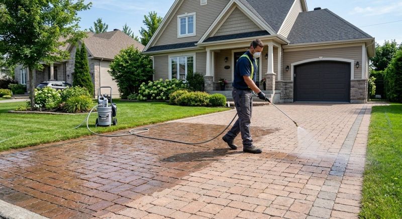 Paver Driveway Sealing in Bellevue, WA
