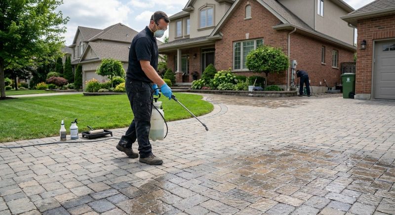 Paver Driveway Sealing in Renton, WA