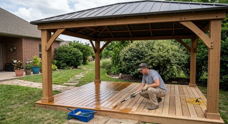 Pavilion Sealing in Gig Harbor, WA