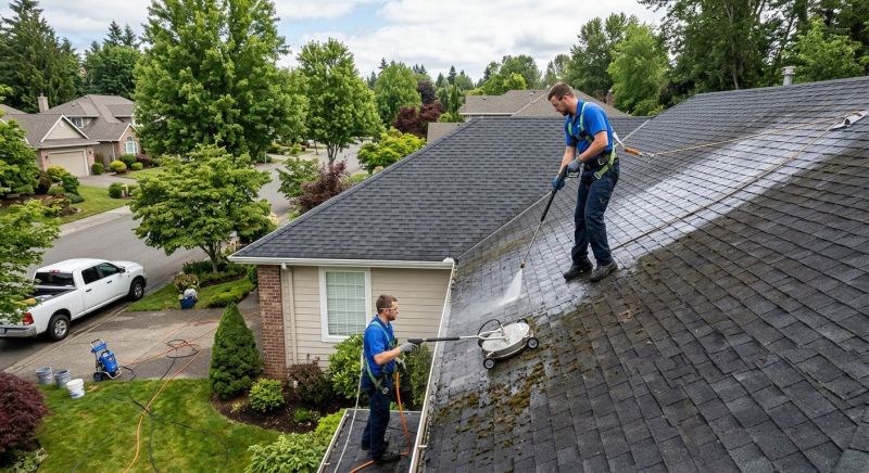 Roof Mildew Removal in Vancouver, WA