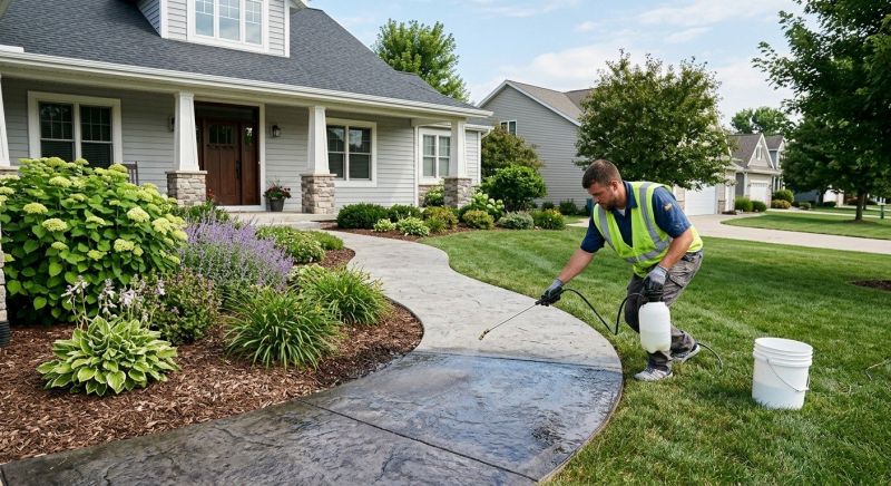 Sidewalk Concrete Sealing in Alpharetta, GA