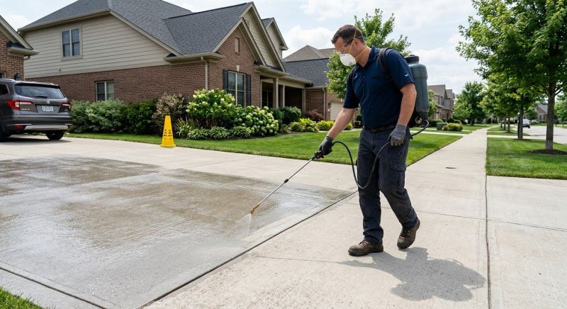 Sidewalk Concrete Sealing in Puyallup, WA