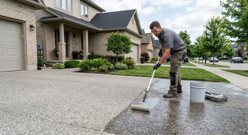 Sidewalk Concrete Sealing in Gig Harbor, WA