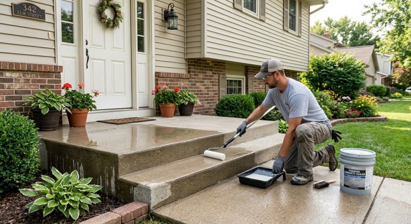 Stamped Concrete Sealing in Tacoma, WA